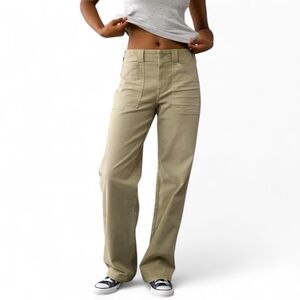 AE Stretch High-waisted Stovepipe Pants Womens 12 Long